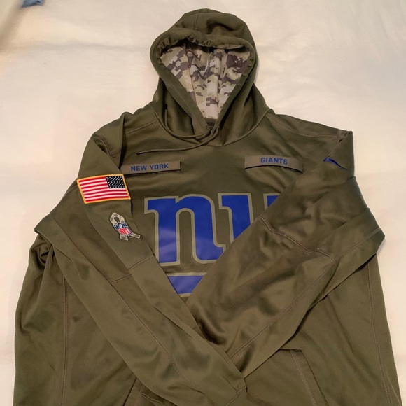 nike new york giants salute to service hoodie